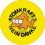 Atomkraft-Fisch Button