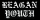 .Reagan Youth logo großer Aufnäher