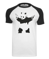 Banksy - Panda Raglan Shirt L