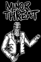 Minor Threat (Bottle) - Aufnäher
