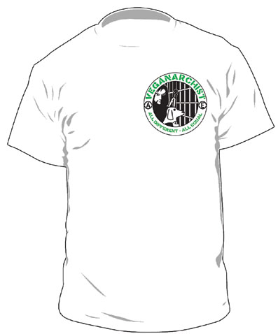 Veganarchist - (Pocketprint) T-Shirt