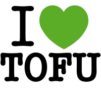I love TOFU - Aufnäher