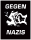 Gegen Nazis - Aufnäher