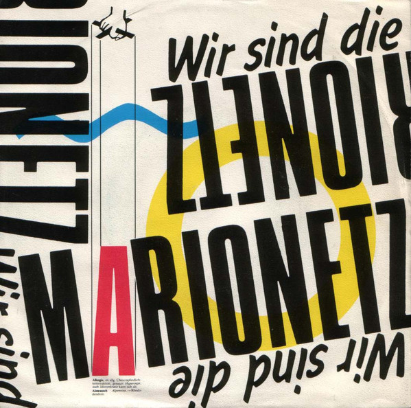 Marionetz - Wir Sind Die Marionetz col. 7"