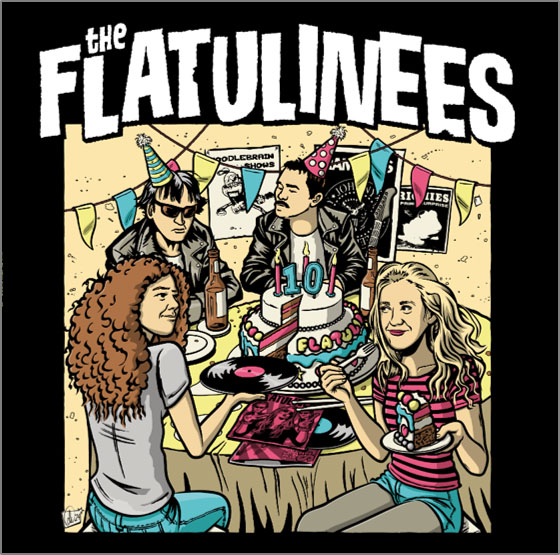 The Flatulinees - 10 col. Lp