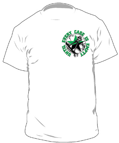 Until Every Cage Is empty - (Pocketprint) T-Shirt (XL, )
