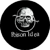 Poison Idea (Skull) Button (37mm Durchmesser)