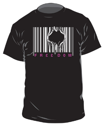 Freedom - Break The Barcode - TShirt (M)