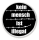 Kein Mensch ist - Button (25mm Durchmesser)