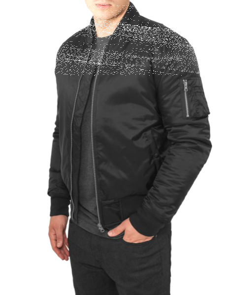 Bomberjacke schwarz (S)