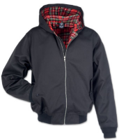 Lord Canterbury Hooded - schwarz (L)