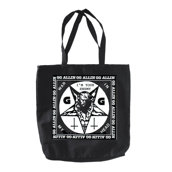 GG Allin – You hate me Stoffbeutel, schwarz