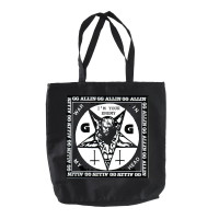 GG Allin – You hate me Stoffbeutel, schwarz