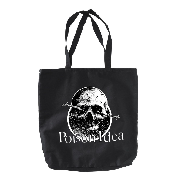 Poison Idea – Skull Stoffbeutel, schwarz