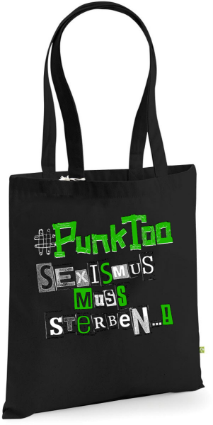 Punktoo – Logo Stoffbeutel, schwarz