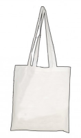 Amebix Pocketprint Stoffbeutel, weiß