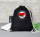 Antifa Pocketprint Gymbag, schwarz