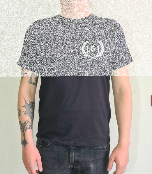 161 Pocketprint T-Shirt, schwarz m