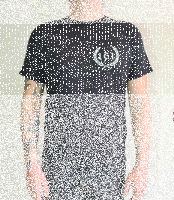 161 Pocketprint T-Shirt, schwarz m