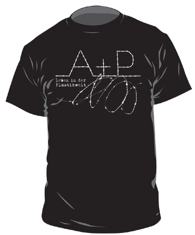 A+P Plastikwelt T-Shirt, schwarz m