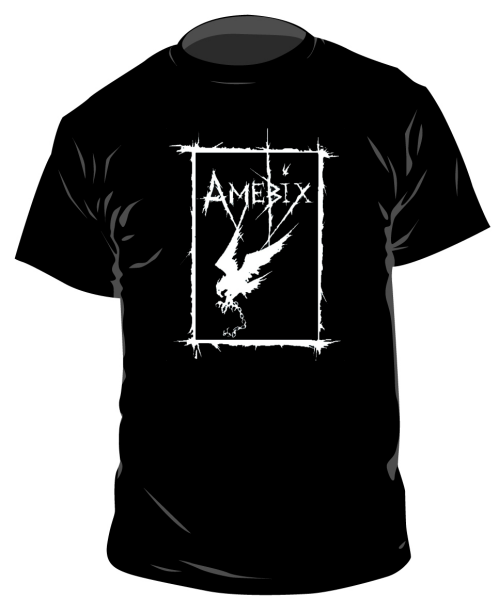 Amebix Crow T-Shirt, schwarz