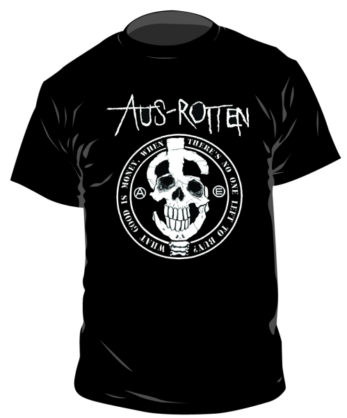 Aus-Rotten – Left to buy T-Shirt, schwarz