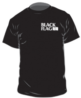 Black Flag – Logo Pocketprint T-Shirt, schwarz m