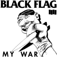 Black Flag – My War T-Shirt, schwarz m