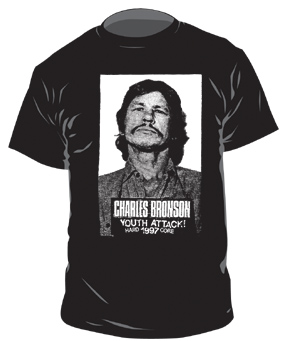 Charles Bronson T-Shirt, schwarz