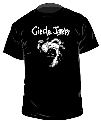 Circle Jerks T-Shirt, schwarz l