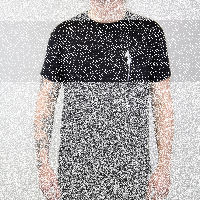 Fliehende Stürme – Pocketprint T-Shirt, schwarz l