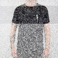 Fliehende Stürme – Pocketprint T-Shirt, schwarz l