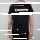 Fliehende Stürme – Schriftzug T-Shirt, schwarz xs
