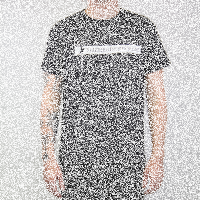 Fliehende Stürme – Schriftzug T-Shirt, schwarz s