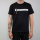 Fliehende Stürme – Schriftzug T-Shirt, schwarz m