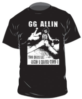 GG Allin – You hate me T-Shirt, schwarz