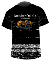Knochenfabrik – Ameisenstaat T-Shirt, schwarz 2xl