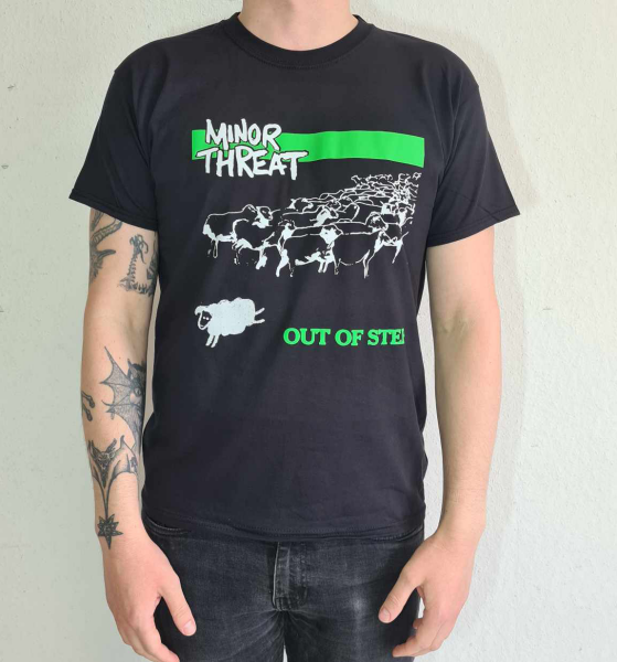 Minor Threat – Out of Step T-Shirt, schwarz xl
