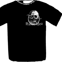 Poison Idea – Skull Pocketprint T-Shirt, schwarz