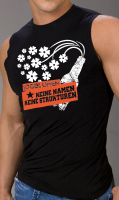 100 Blumen – KNKS Muscle Shirt, schwarz
