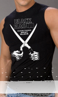 Black Flag – Everything went Black Muscle Shirt,...