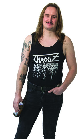 Chaos Z – Abmarsch Muscle Shirt, schwarz