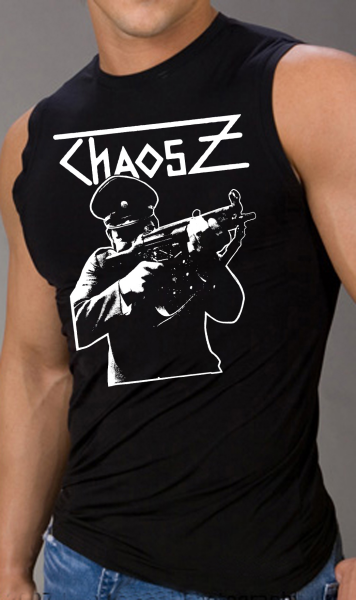 Chaos Z – Cop Muscle Shirt, schwarz