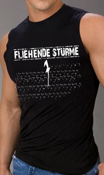 Fliehende Stürme – Warten auf Raketen Muscle Shirt, schwarz