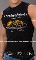 Knochenfabrik – Ameisenstaat Muscle Shirt, schwarz xxl