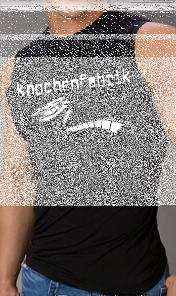 Knochenfabrik – Filmriss Muscle Shirt, schwarz s