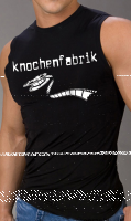 Knochenfabrik – Filmriss Muscle Shirt, schwarz s