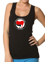 Antifa Pocketprint Tank Top, schwarz