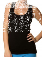 Punktoo – Faultier Tank Top, schwarz m