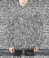 161 Pocketprint Kapuzenpullover, schwarz m
